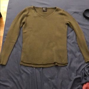 all about eve. knitted kaki sweater